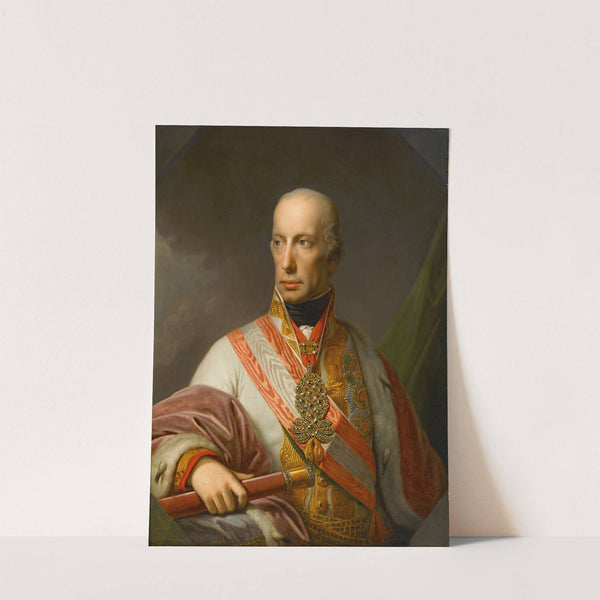 A portrait of Emperor Francis I (II) of Austria by Johann Baptist von Lampi the Elder