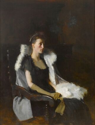 A portrait of Ethel Grace Bolitho, neé Maclead