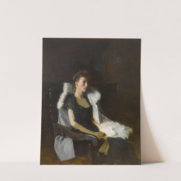 A portrait of Ethel Grace Bolitho, neé Maclead by Frank Bramley