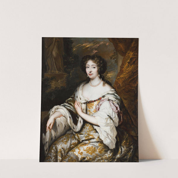 A Portrait Of Maria Mancini by Constantijn Netscher