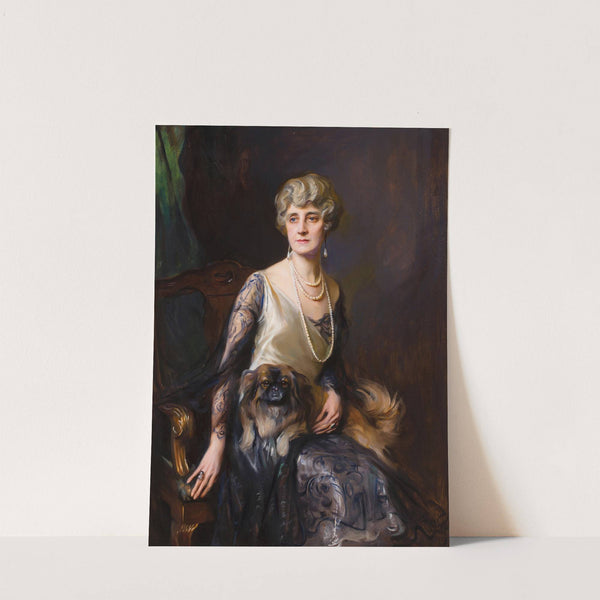 A portrait of Mrs. Frederick L. Pratt, neé Miss Jeannie Williams by Philip Alexius de László