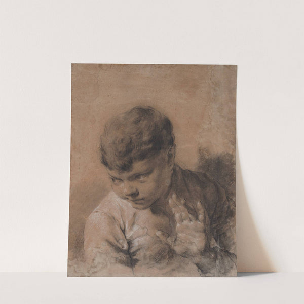 A Portrait of the Artist's Son Giacomo by Giovanni Battista Piazzetta