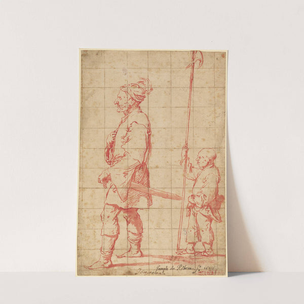 A Potentate Accompanied by His Halberd Bearer (1625–1630) by Jusepe de Ribera