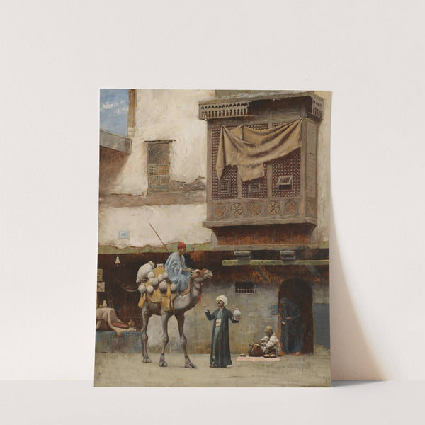 A pottery Seller In Old Cairo by Charles Sprague Pearce