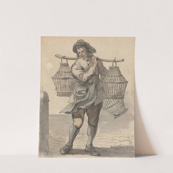 A Poultry Seller by Paul Sandby