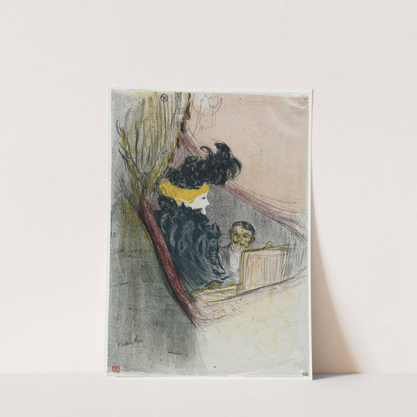 A Princely Idyl, Clara Ward by Henri de Toulouse-Lautrec