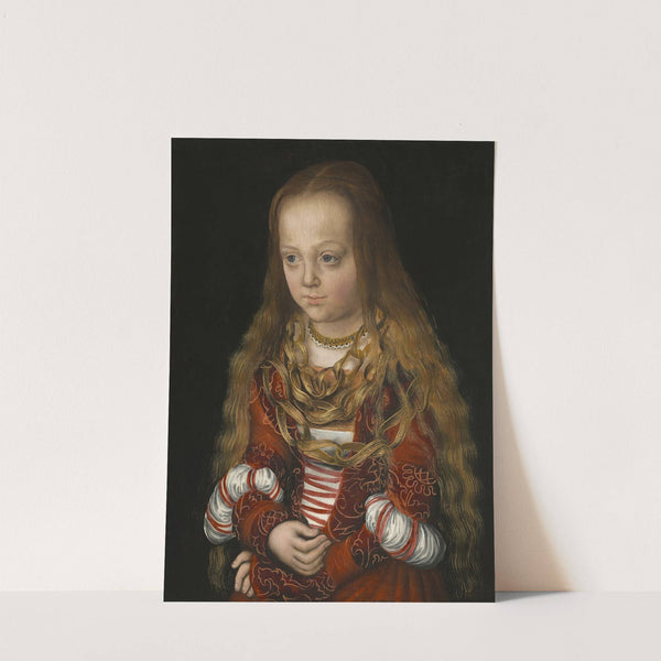 A Princess of Saxony (c. 1517) by Lucas Cranach the Elder