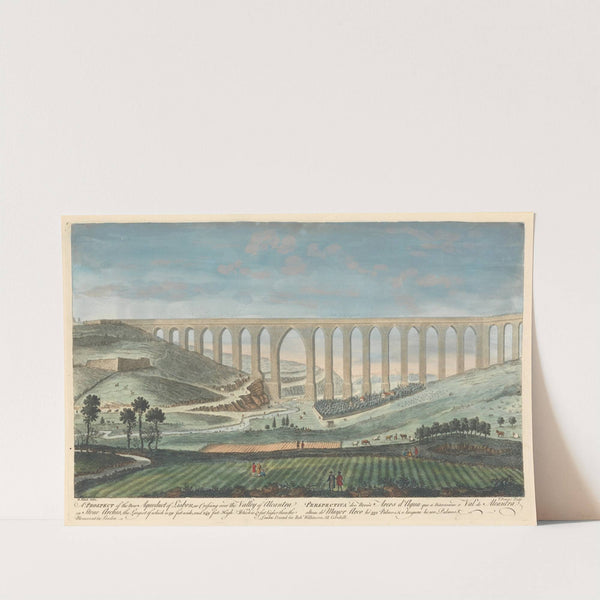 A Prospect of the New Aqueduct of Lisbon by Thomas Bowles III