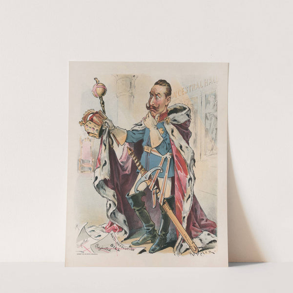 A puzzled kaiser by Udo Keppler