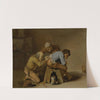 A Quack at Work in a Barn by Pieter Jansz. Quast