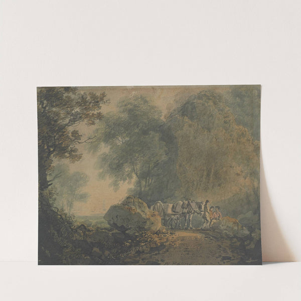 A quarry near Plymouth by William Payne