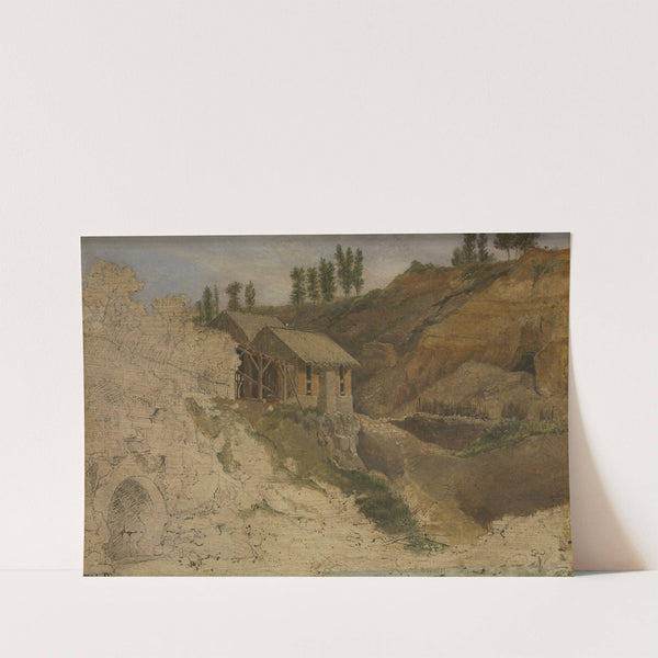 A Quarry by Théodore Rousseau