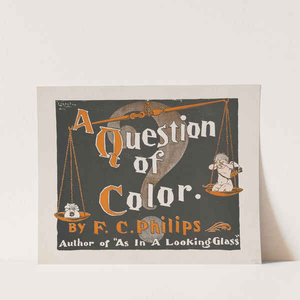 A question of color (1895) by A.W.B. Lincoln