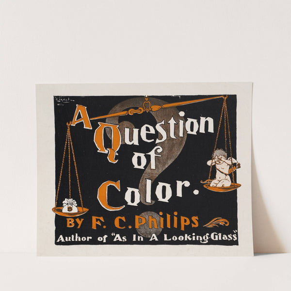 A question of color by F. C. Philips (ca. 1890–1920) by A.W.B. Lincoln