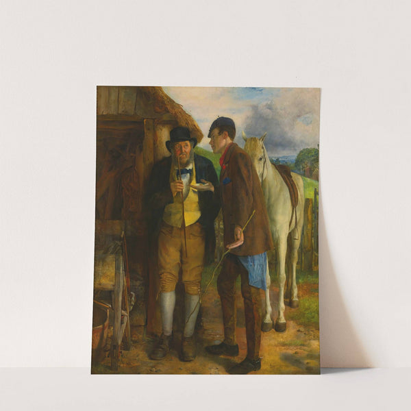 A Question Of Money (1874) by Erskine Nicol