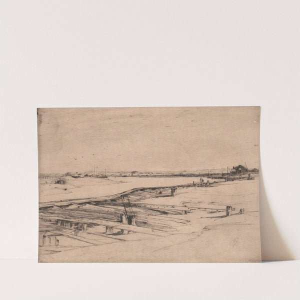 A Quiet Evening on the Ferry over the Blyth by Sir Frank Short