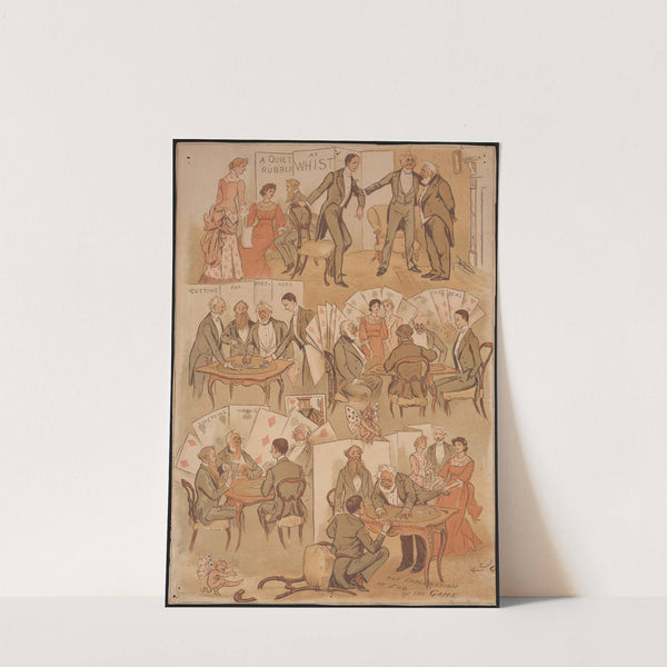 A quiet rubber at whist. by Randolph Caldecott