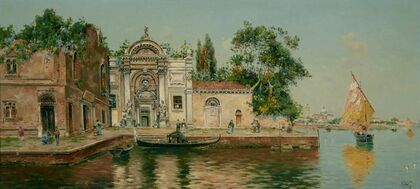 A quiet Venetian canal