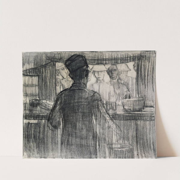 A.R.C. Canteen, World War I by Henry Ossawa Tanner