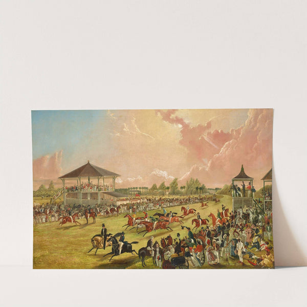 A Race Meeting at Jacksonville, Alabama by W. S. Hedges