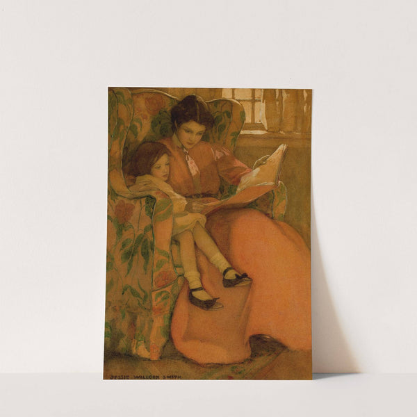 A Rainy Day by Jessie Willcox Smith