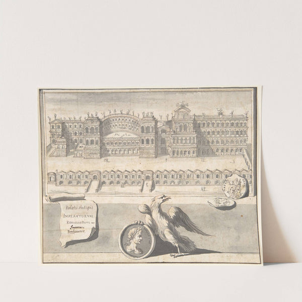 A Reconstructed View of the Palace on the Palantine Hill by Jan Goeree