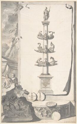A Reconstruction of the Base of the Column Rostrata.