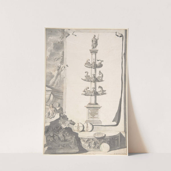 A Reconstruction of the Base of the Column Rostrata. by Jan Goeree