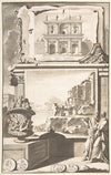 A Reconstruction of the Castellum Aquiae Martiae (above) and a View of the Ruins (below)