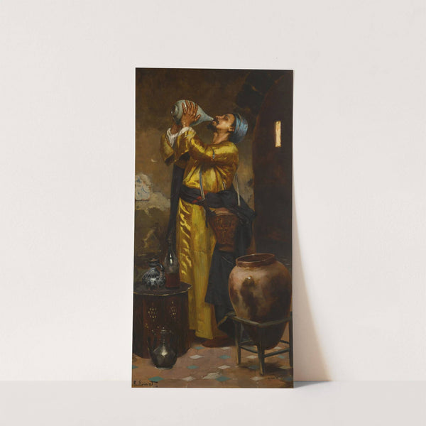 A Refreshing Drink by Rudolf Ernst