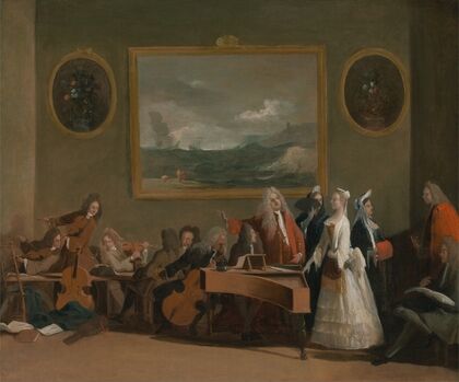 A Rehearsal of an opera