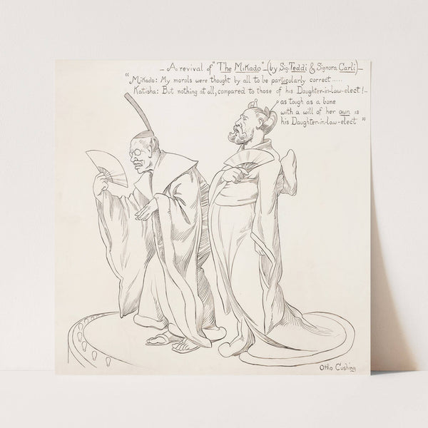 A revival of The Mikado (by Sig. Teddi & Signora Carli) by Otho Cushing