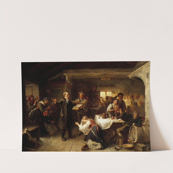 A Revivalist Disturbs the Merrymaking by Bengt Nordenberg