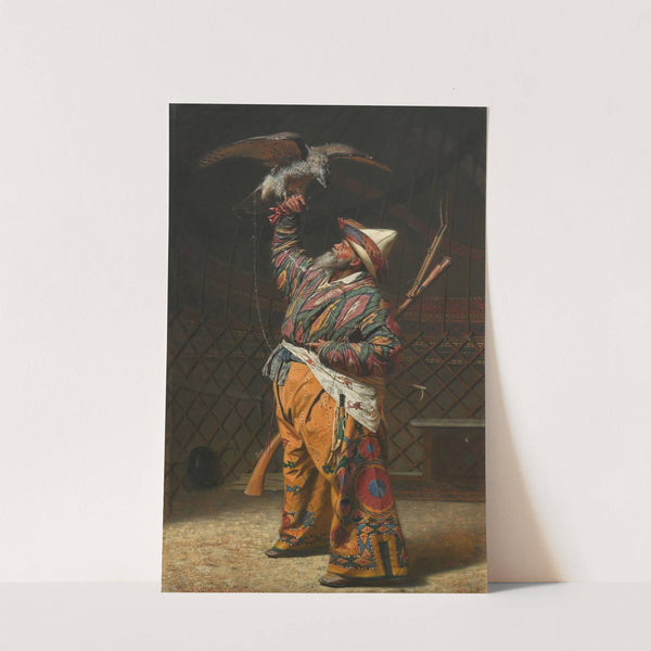 A Rich Kirghiz Huntsman with a Falcon by Vasily Vereshchagin