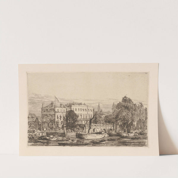 À Richemond sur la Tamise (1880) by Arthur Evershed