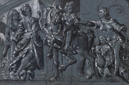 A rider at the crossroads