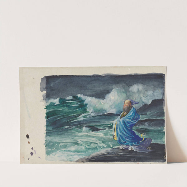 A Rishi Stirring Up a Storm by John La Farge