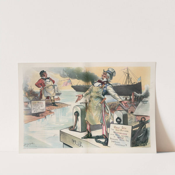 A rival who has come to stay by Louis Dalrymple