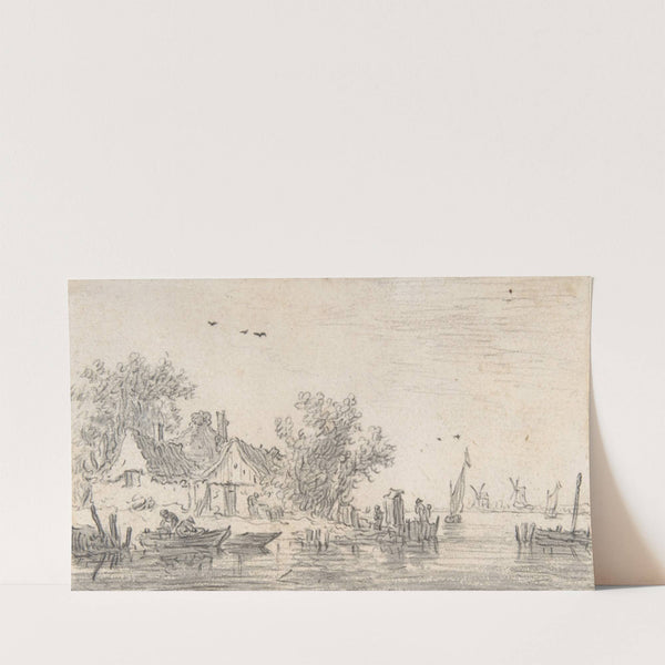 A River Estuary (early 17th–mid 17th century) by Jan van Goyen