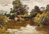 A river landscape