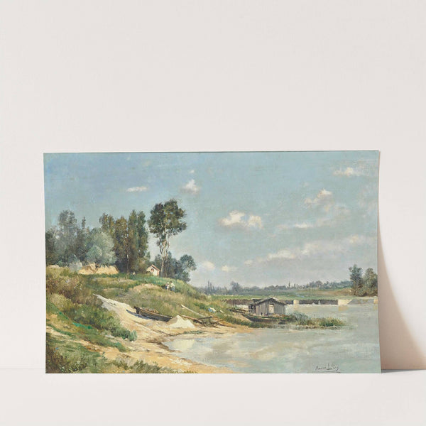 A River Landscape by Maurice Levis