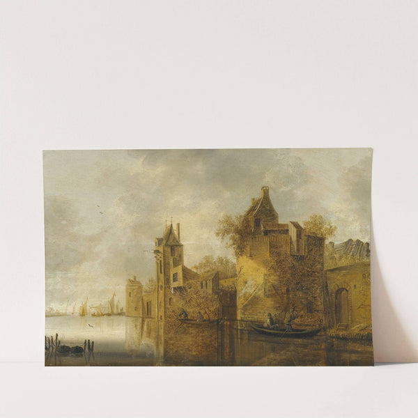 A River Landscape by Pieter de Bloot