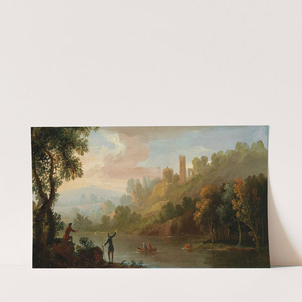 A River Scene (c.1740s) by George Barret