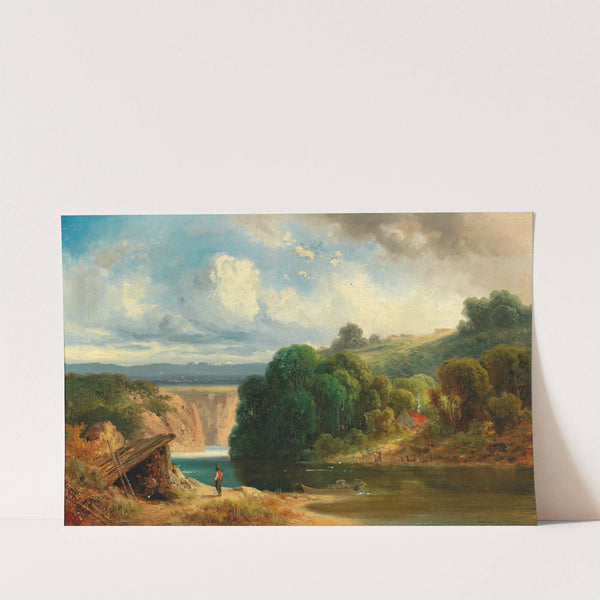 A River Valley by Anton Doll