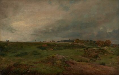 A Road across Hampstead Heath