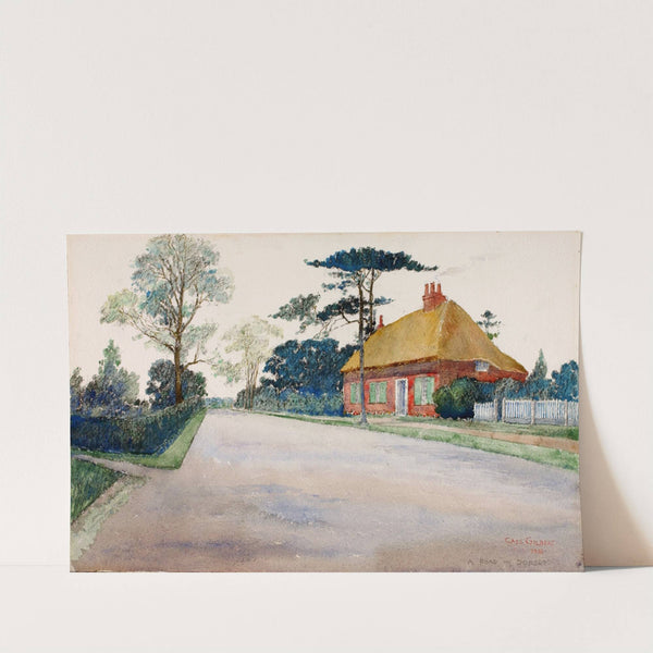 A Road in Dorset by Cass Gilbert