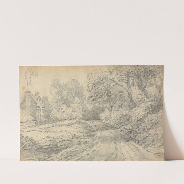 A Road near Berkhampstead, Hertfordshire. Sept. 8, 1811 by Thomas Bradshaw