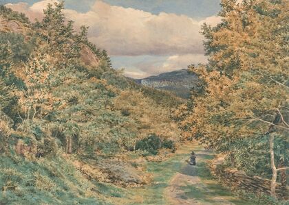 A Road Near Bettws-y-Coed — size preview