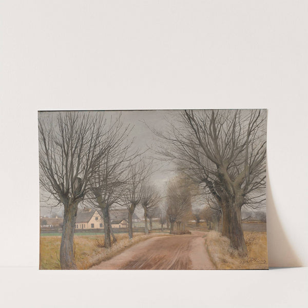 A Road near Vinderød, Zealand (1898) by Laurits Andersen Ring