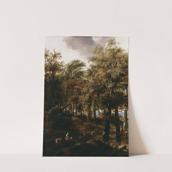 A Road through a Wood by Nicolaes Pietersz. Berchem